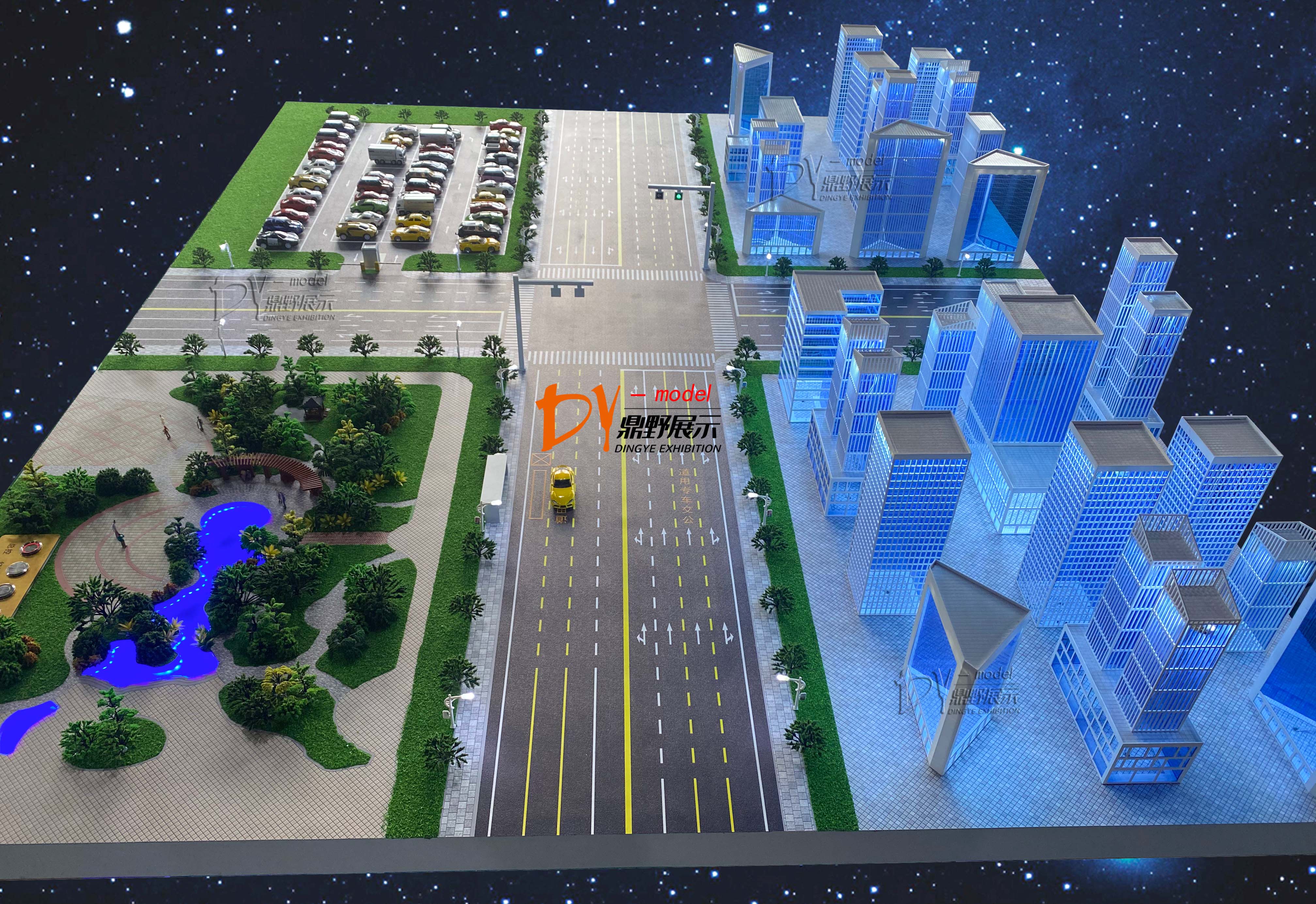 Huawei 5G Zero Carbon Smart Transportation Sand Table